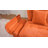  360° Swivel Chenille Accent Chair Upholstered Single Sofa With Throw Pillow-1249685637