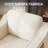 Sherpa Barrel Chair With Armrest
