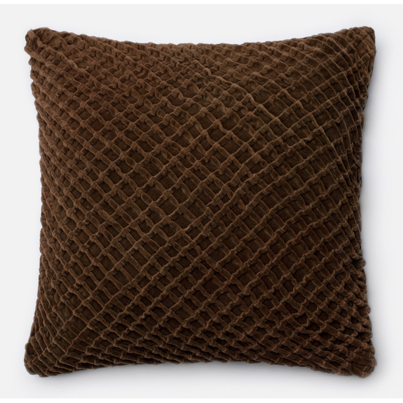  Throw Pillow Cover, Brown