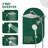Adjustable 8" High Pressure Dual Shower Head with 5-Spray Handheld Shower-99187410