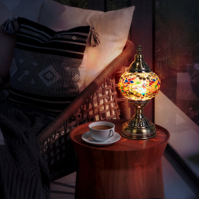 Lampe de table Boho, Couleur