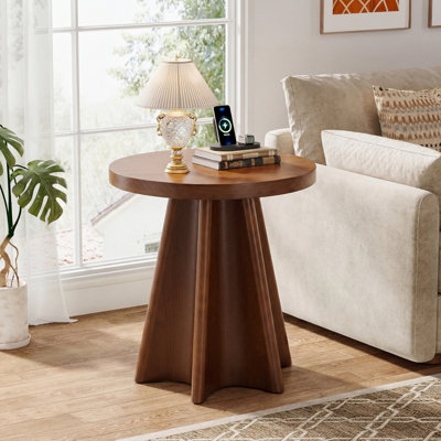 Table d'appoint ronde Meriton Mid-Century