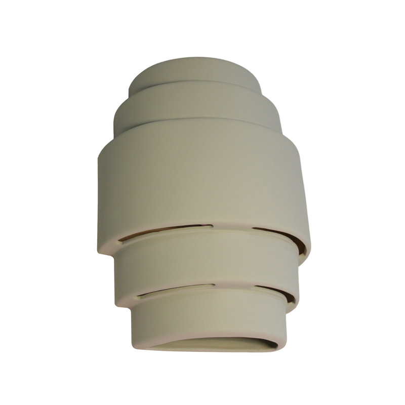Ceramic Flush Mounted Sconce