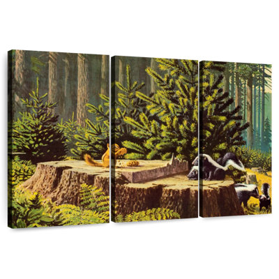 Brampt Chipmunk And Skunks