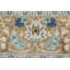 Tapis floral motif persan Kashan 10 x 13