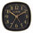 Square Silent Sweeping Analog Alarm Clock-825190895