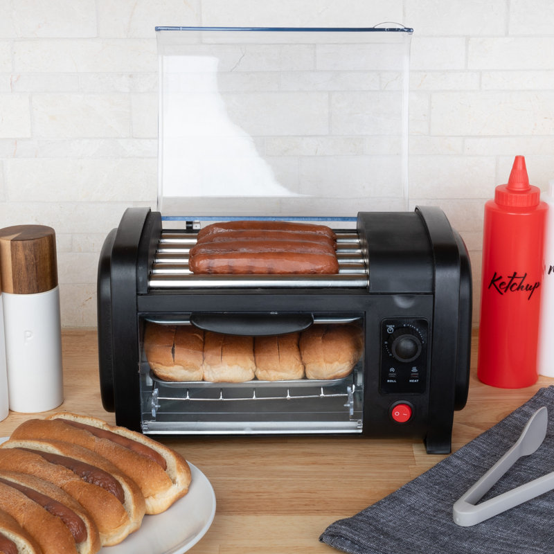 Mini Hot Dog Machine with Bun Warmer