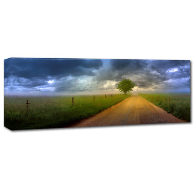 Schoodic «The Road Home», reproduction de photo sur toile tendue