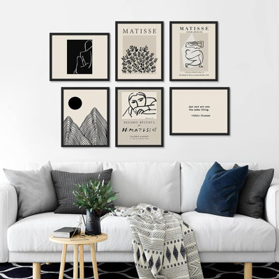 " Dark Mountain " by Henri Matisse 6 - Pieces