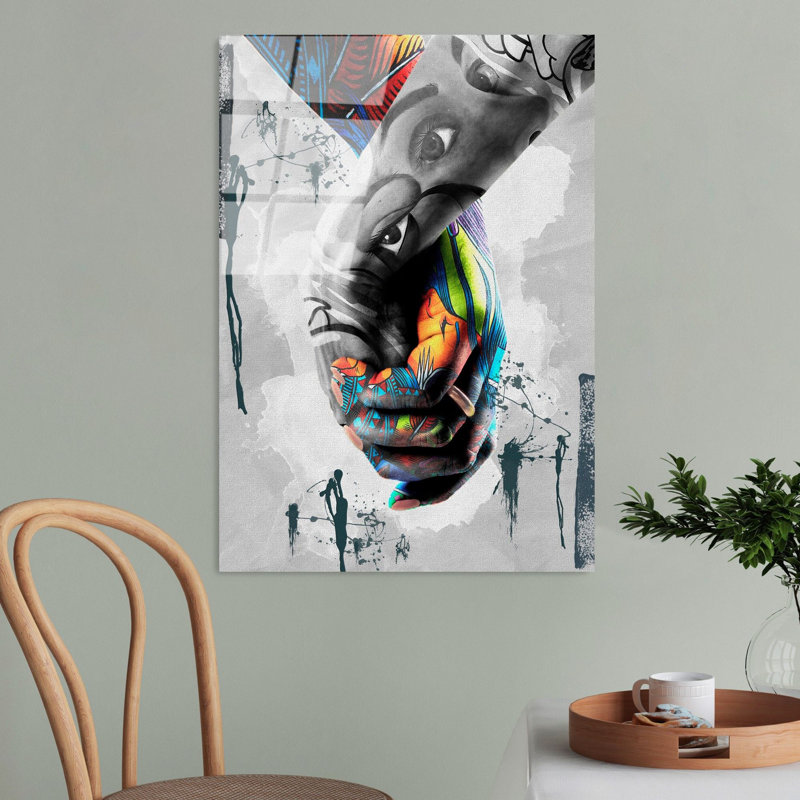 Boze Print on Glass