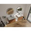 72 Inch Wall Mounted Bathroom Vanity with Resin Countertop Sink, and 1-Storage Shelves Combination, 4-Soft Closing Doors (KD-Packing)