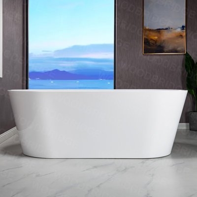 67'' x 31.5'' Soaking Acrylic Bathtub