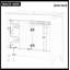 Ensemble de meuble-lavabo simple 36 po avec plateau en céramique Rylee