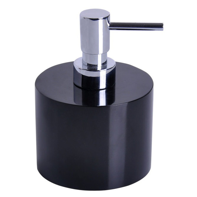 Distributeur de savon Dome, Noir