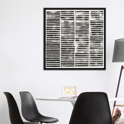 « stripe block prints ii », reproduction sur toile