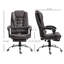 Fauteuil de direction ergonomique à haut dossier, chaise d'ordinateur avec support lombaire