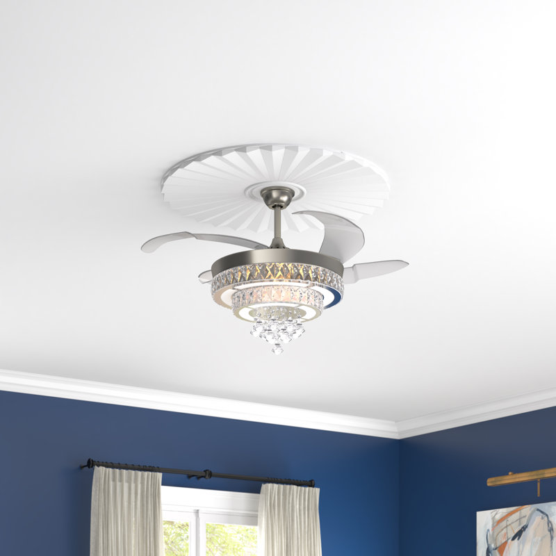 Gefferie 42'' Ceiling Fan with LED Lights