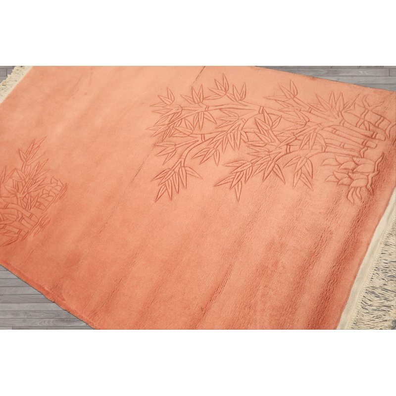 Tapis 4 pi x 6 po noué à la main