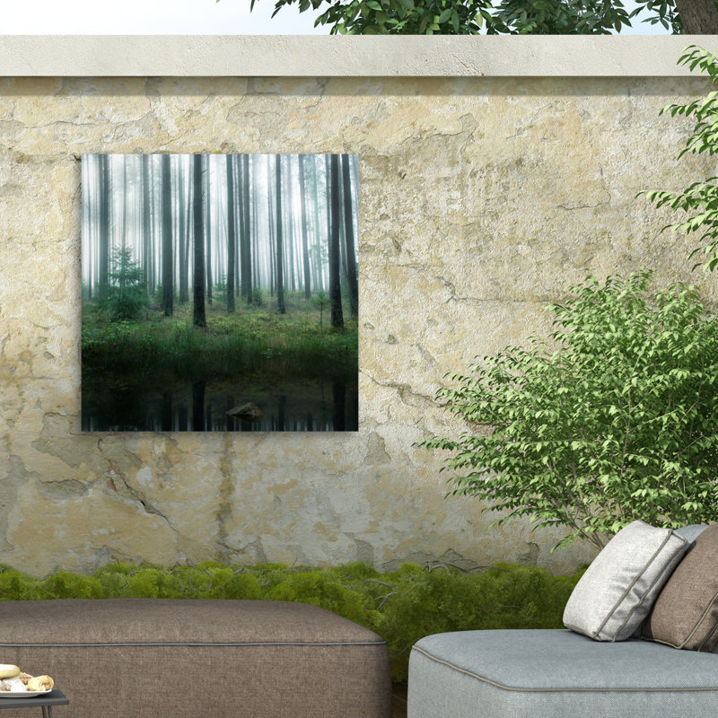 «Christian Lindsten Lake in Forest on Canvas» par Christian Lindsten, reproduction, H 24 po x l 24 po