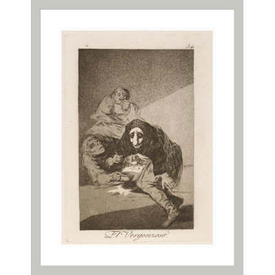 El Vergonzoso. (The shamefacé) par Francisco de Goya