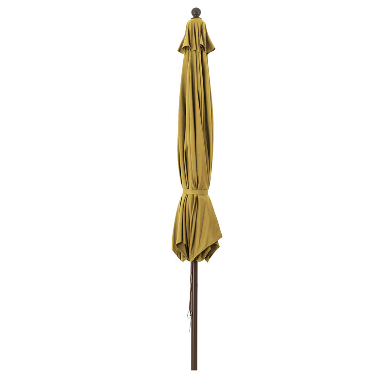 Parasol de marché 11,5 pi x 11,5 pi Lanz, Kaki