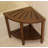 Mitch 22.25'' W Bamboo Corner Shower Bench-368199435