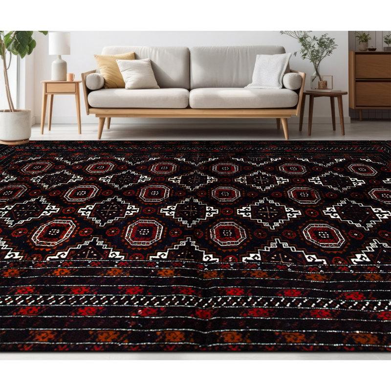 Wool Southwestern Area Rug