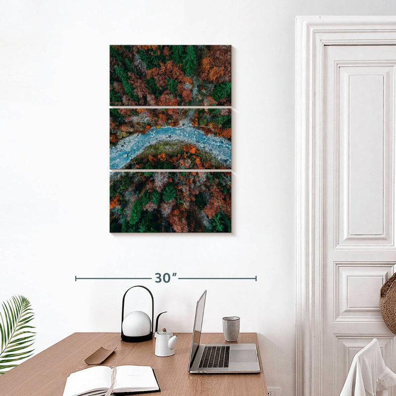 Alvord, rivière d'automne à Bern, H 32 po x l 20 po