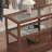 Solid wood display center island cabinet-113792259