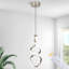 1-Light Led Pendant Light with Remote Control-321045467