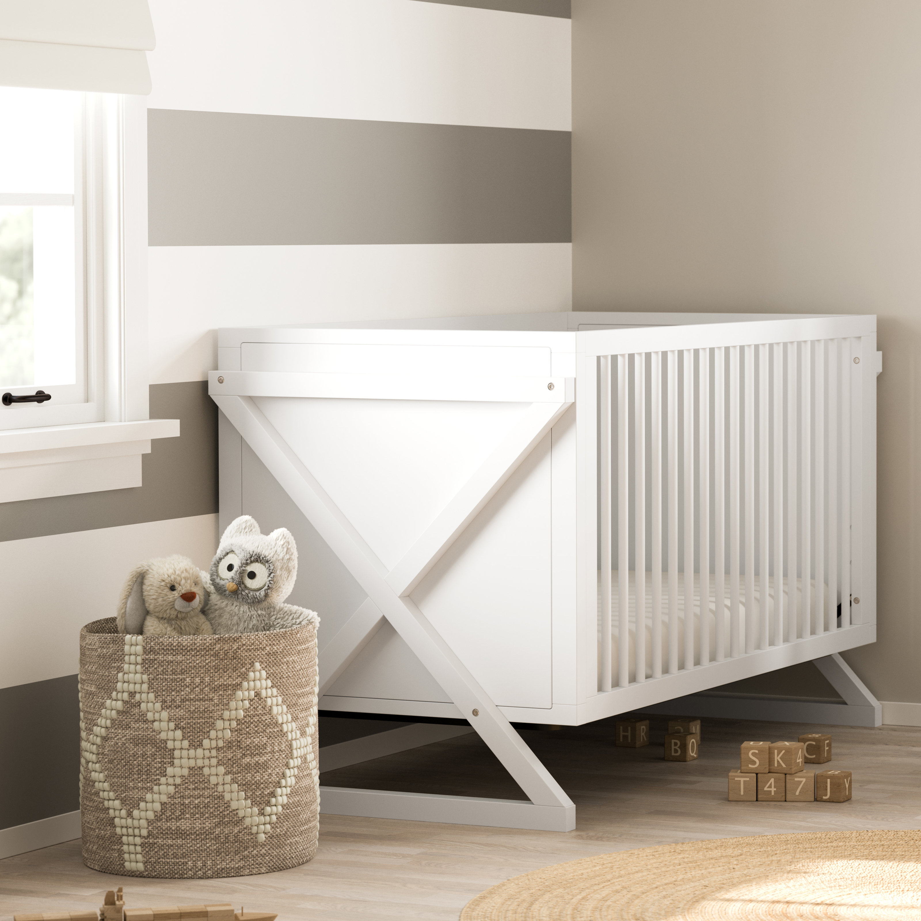 Storkcraft Equinox 3in1 Convertible Crib & Reviews Wayfair