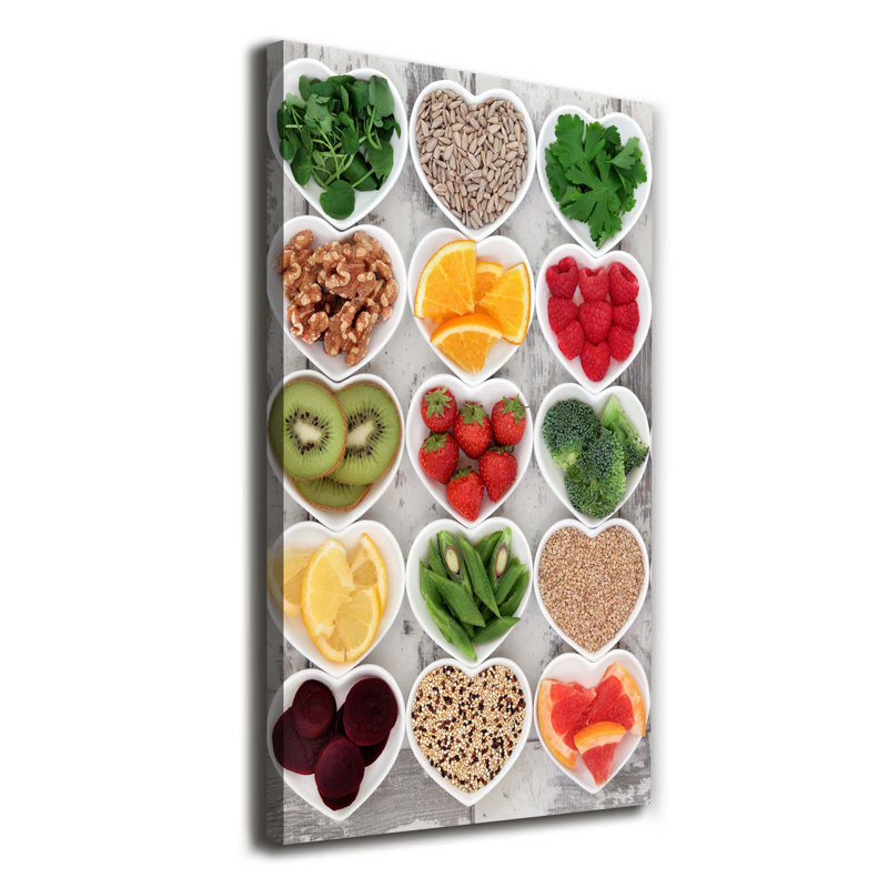 Healthy Food - Wrapped Canvas Print