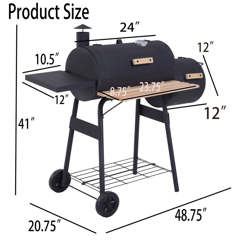Barbecue au charbon TONWIN 48,75 W