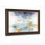 Art mural sur toile spirale bleue et orange-132897118