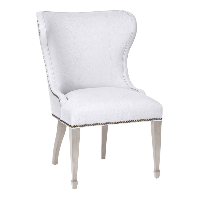 Chaise d'appoint Ava, Oui, Neige Navada, Gris tourterelle