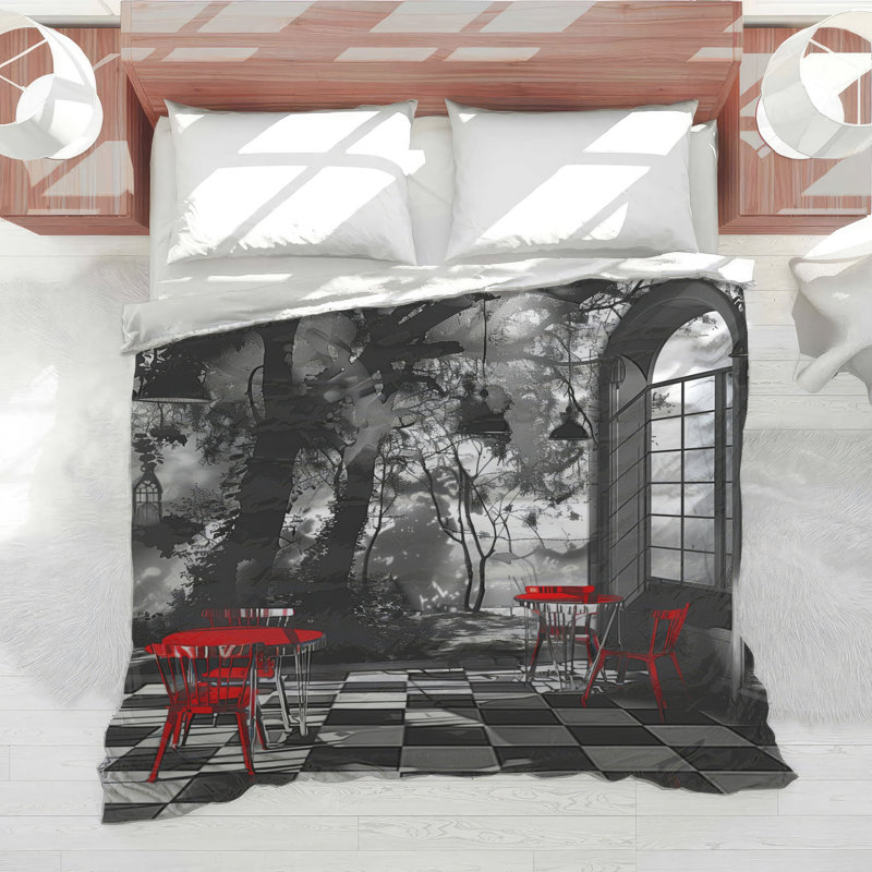 Édredon Cafe Bedding, Lit simple