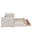 Lit de jour simple tapissier avec couchette et tiroirs-454973116