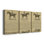Horse Portraiture IV - Toile tendue avec châssis sur mesure - 3 pièces