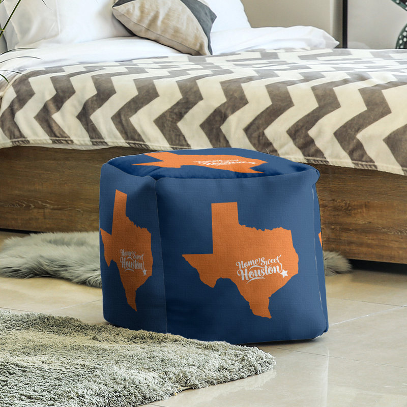 Repose-pieds cube sports houston texas, Couleurs de baseball
