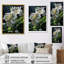 Kyndel - Papillon blanc, vert, portrait vibrant - impression-766370699-766370694