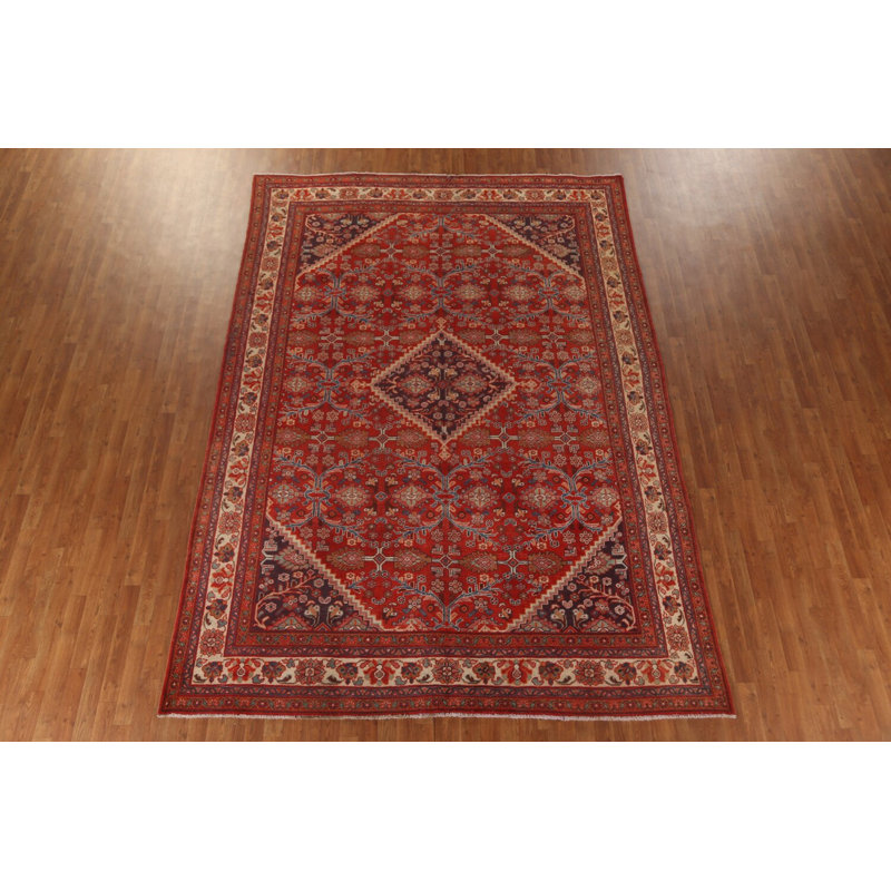Tapis traditionnel à teinture végétale 8 x 12