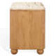 Stone Accent Cabinet