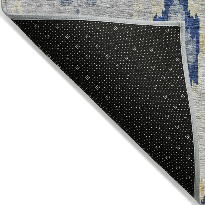 Tapis d'entrée / extérieur antidérapant Caziyah, Rectangle 1 pi 8 po x 2 pi 6 po