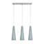 3 - Light Satin Nickel Kitchen Island Pendant