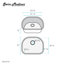 Évier de cuisine en acier inoxydable encastrable 23 po x 21 po Toulouse