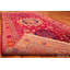 Tapis Khotan en soie mauve rétro Funky