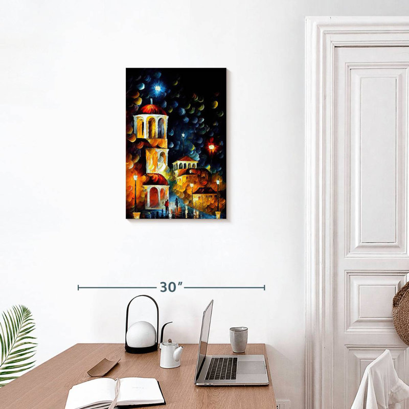 Aime Athens Night I, 24" H x 16" W