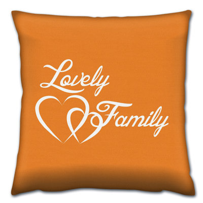 Premium Washable Cushion, 17.0 x 17.0 Inches, 50% Cotton / 50% Polyester, Silicone Filling, Concealed Zip | Soft, Comfortable & Ironable | Perfect for Home Decor, Living Room & Bedroom Accents
