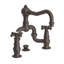 Chesterfield Bathroom Bridge Faucet with Drain Assembly-151017121