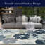 Tapis gris zone novella Dolce